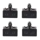 4 paires de plaquettes de frein à disque hydrauliques pour vtt pour Shimano G01S G03A XRE Br-M9000