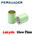 PERSUADER-Fils de polyester lumineux à haute résistance 300D 2 Végétfines fil vert lumineux