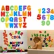 Puzzle de bain en lettres alphanumpopularité pour bébé 36 pièces/ensemble jouets de bain pour