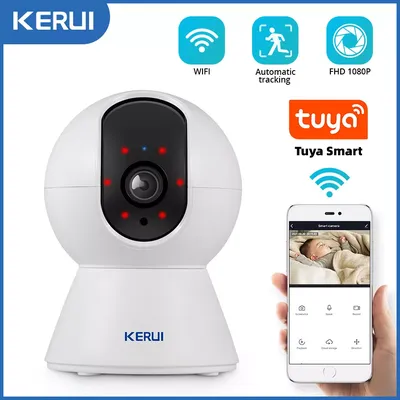 KERbiomomis-Mini Caméra de permission Intérieure Intelligente Dispositif de Sécurité Domestique