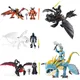 Figurine de dessin animé Dragon 3 Night Fury jouet pour enfants 100% authentique noir/blanc sans