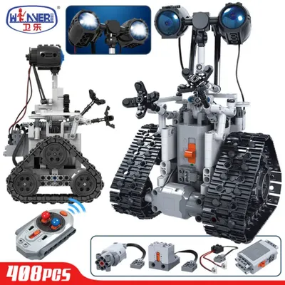 ERBO-Robot électrique intelligent télécommandé blocs de construction créatifs MOC RC jouets en