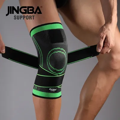 JINGBA-Genouillère de protection pour sports de plein air bandage de sécurité pour volley-ball