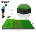 PGM-Polymères de frappe de golf 3 herbes avec trou en caoutchouc aides à l'entraînement de golf