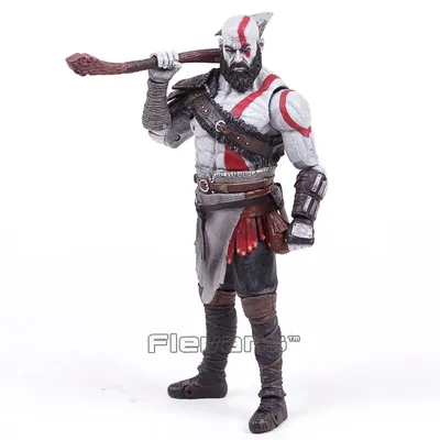 God of War 4 Kratos PVC Action Figure Jouet modèle à collectionner 18cm