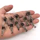 Crevettes lumineuses Silicone Simulation d'appât artificiel crevette souple avec hameçons carpe