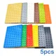 5 pièces 8x12 points 12 couleurs pour enfant blocs de construction DIY chiffres minces taille