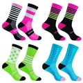 Chaussettes de cyclisme professionnelles pour hommes et femmes haute qualité basket-ball