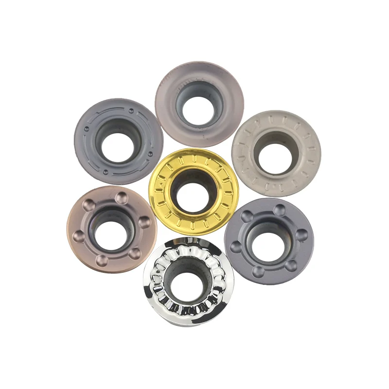 10 pièces d'inserts en carbure RPMT08T2/10T3/1204 outil de tour de fraisage interne fraise outil de CNC RPMT1003/1605 outils de tour fraiseuse à métaux fraiseuse woodworking tools cutter