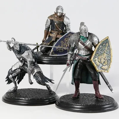 Figurine en PVC Dark Souls Black Knight Faraam Knight Artorias The Abysswalker Advanced Knight