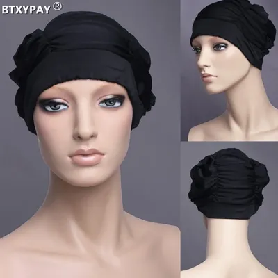 Femmes Profession Long cheveux oreille Protection casquettes de natation Sports piscine SPA chapeau
