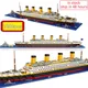 Blocs de construction du RMS Titanic pour enfant cadeau de noël jouets à construire soi-même