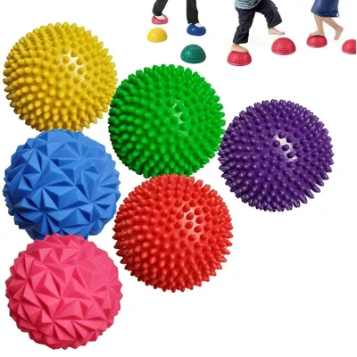 Boule de massage demi-boule de yoga pour enfants jouets de plein air jeux d'intérieur pour