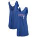 "Women's G-III 4Her by Carl Banks Heathered Royal Texas Rangers Swim Cover-Up Dress"