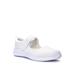 Wide Width Women's Travelbound Mary Janes by Propet in White (Size 6 1/2 W)