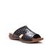 Wide Width Women's Fionna Sandals by Propet in Black (Size 7 W)