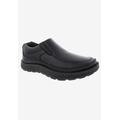 Men's BEXLEY II Slip-On Shoes by Drew in Black Leather (Size 15 D)