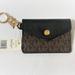 Michael Kors Bags | Michael Kors Kala S Flap Id Wallet Mk Brown Black | Color: Black/Brown | Size: Os