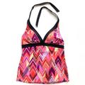 Nike Swim | Nike Geomtric Pattern Tankini Top | Color: Orange/Purple | Size: 6