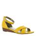 Masseys Brooklyn - Womens 7 Yellow Sandal N