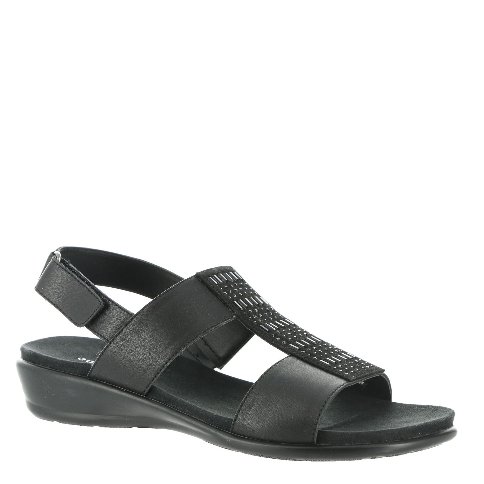 Easy Spirit Hazel - Womens 8 Black Sandal W