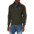 G-STAR RAW Men's Denim Stripe Jacket Cardigan Sweater, Asfalt A971-995, Medium