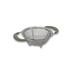 Art and Cook Colander Stainless Steel/Mesh/Metal in Gray | 2.5 H x 10 W x 6.5 D in | Wayfair 205