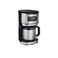 Hamilton Beach® FrontFill 12 Cup Programmable Coffee Maker w/ Thermal Carafe Plastic in Black/Gray | 14.4 H x 11.9 W x 8.2 D in | Wayfair 46391