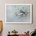 The Holiday Aisle® Blue Bird in Winter - Picture Frame Painting Print on Canvas Canvas, Solid Wood in Blue/Red/White | 31 H x 44 W x 1 D in | Wayfair