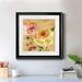 Red Barrel Studio® French Country Garden II - Picture Frame Painting Print on Paper in Red/White/Yellow | 30.5 H x 30.5 W x 1.5 D in | Wayfair