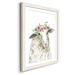 Harper Orchard Flower Crown Sheep - Picture Frame Painting Print on Paper in Green/Pink/White | 37.5 H x 27.5 W x 1.5 D in | Wayfair