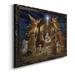 The Holiday Aisle® Nativity - Picture Frame Painting Print on Canvas Canvas, Solid Wood in Brown | 20 H x 17 W x 1.5 D in | Wayfair