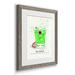 The Holiday Aisle® Pretty Pampas II - Picture Frame Painting Print on Paper in Green/Red | 24 H x 18 W x 1.5 D in | Wayfair