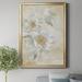 Winston Porter Soft Peonies I by J Paul - Picture Frame Painting Print on Canvas Canvas, Solid Wood in White | 36.5 H x 26.5 W x 1.5 D in | Wayfair