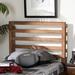 Millwood Pines Mclaughlin Slat Headboard Wood in Brown | 50 H x 38 W x 0.8 D in | Wayfair 195E67D86E904C199200641A7AB351CD