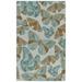 White 24 x 0.125 in Area Rug - Kaleen Critter Comforts Handmade Tufted Light Blue Area Rug Polyester | 24 W x 0.125 D in | Wayfair HCC01-79-23