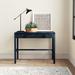 Joss & Main Elin Solid Wood Desk Wood in Blue | 30.5 H x 40 W x 22 D in | Wayfair 16AB10D5AB804E1C833C74513CF5B74B