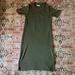 Madewell Dresses | Madewell T-Shirt Dress | Color: Green | Size: Xs