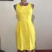 J. Crew Dresses | J.Crew Canary Yellow Dress | Color: Yellow | Size: 4