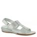 Easy Spirit Hazel - Womens 5.5 Silver Sandal Medium