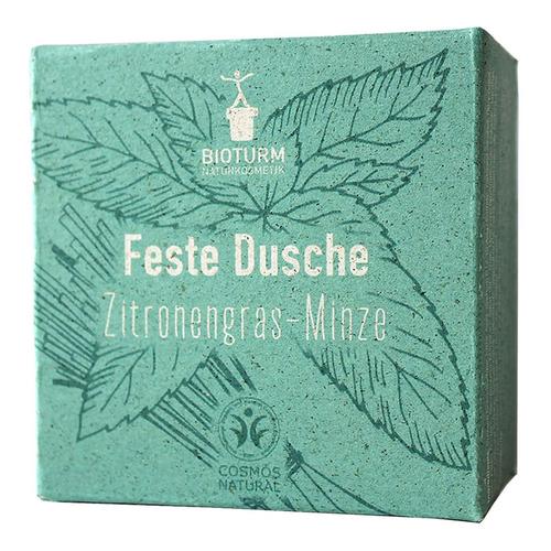 Bioturm Festes Dusche - Zitronengras-Minze 100g Seife