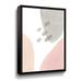 George Oliver Abstract Tidepool I - Painting Print on Canvas in Gray/Pink/White | 18 H x 14 W x 2 D in | Wayfair 71FAE52523884BCD8F9A019DF5B99155