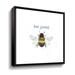 Gracie Oaks Bee Harmony VI White - Painting Print on Canvas in Green/White/Yellow | 18 H x 18 W x 2 D in | Wayfair 0F4CC8E7AEE94B82A2F82AA4F296D030