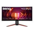 BenQ Mobiuz EX3415R HDRi IPS 21:9 Ultrawide Curved SimRacing Monitor, HDR, 144Hz, 1ms MPRT, FreeSync, 1900R, Built-in 2.1 Channel Speakers, Game Modes, Remote Control, Schwarz, 34 Zoll (WQHD)