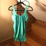 Lululemon Athletica Tops | Lululemon Breeze Run Times Tank Top, Euc, 10 | Color: Blue/Green | Size: 10