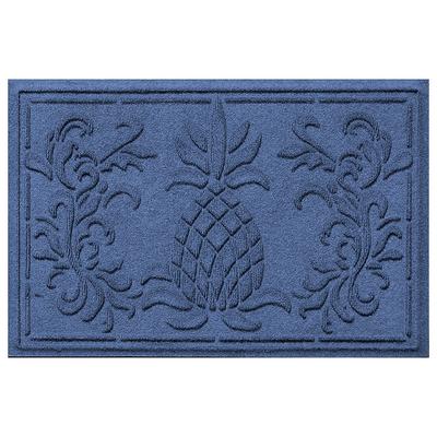 Water & Dirt Shield Pineapple Door Mat - Navy, 30" x 45" - Frontgate