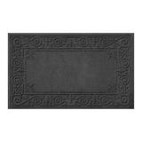 Water & Dirt Shield Fleur-de-Lis Door Mat - Red, 22" x 60" - Frontgate