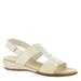 Easy Spirit Hazel - Womens 11 Bone Sandal Medium