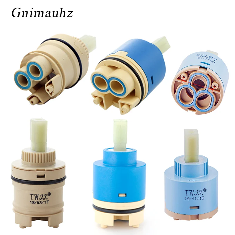 Robinet mélangeur haute bobine 35mm/40mm céramique cartouche robinet mélangeur de cartouche cuisine bain bassin douche robinet accessoires