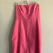 J. Crew Dresses | 3/$21 J Crew Pink Strapless Cocktail Dress | Color: Pink | Size: 6